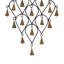 Carillon extérieur en laiton avec clochettes Toppenish