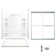 60" W x 75.75" H Frameless Rectangle Sliding Shower Kit with Towel Bar and Base Included