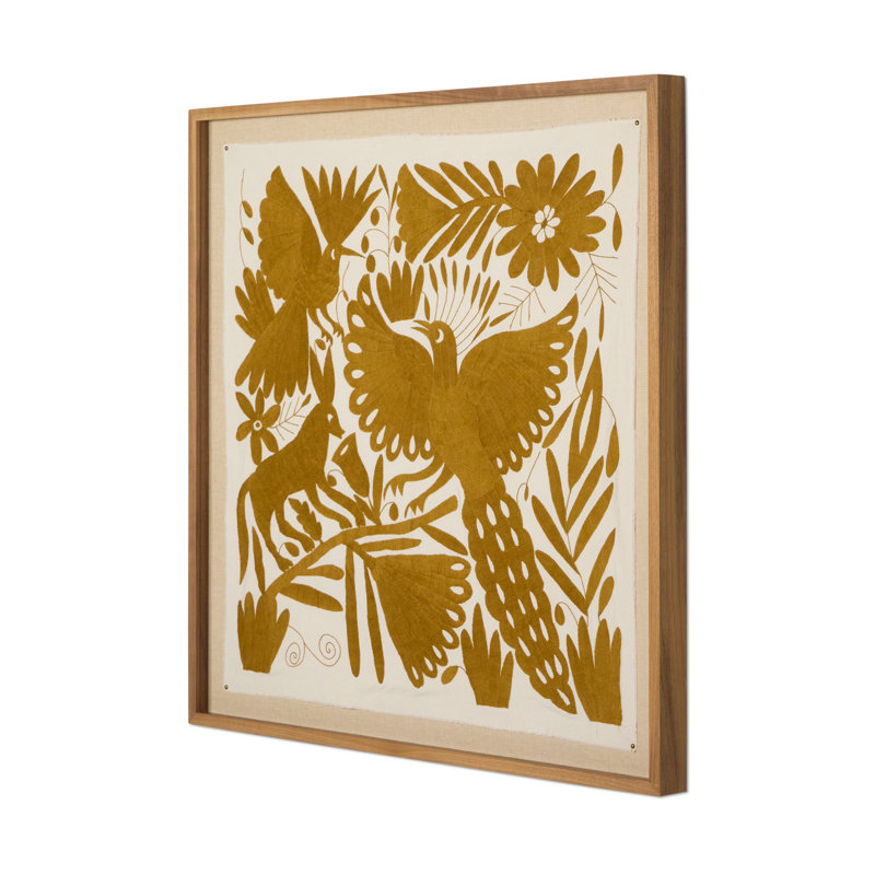 Otomi Framed Textile