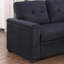 Canapé-lit modulaire réversible en tissu tissé-1012292504