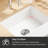 24'' L Single Bowl Fireclay Kitchen Sink-89204478