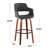 Archaimbaud Swivel Upholstered Counter Stool-88309794-88309797