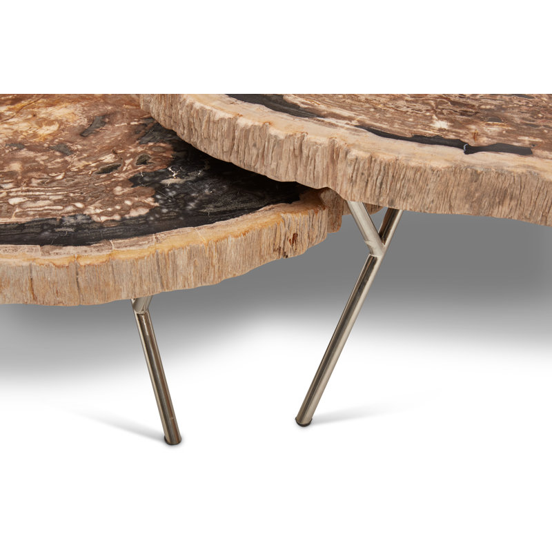 Solid Wood Top Nesting Tables