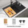 33'' L Drop-In Single Bowl Quartz Composite Kitchen Sink