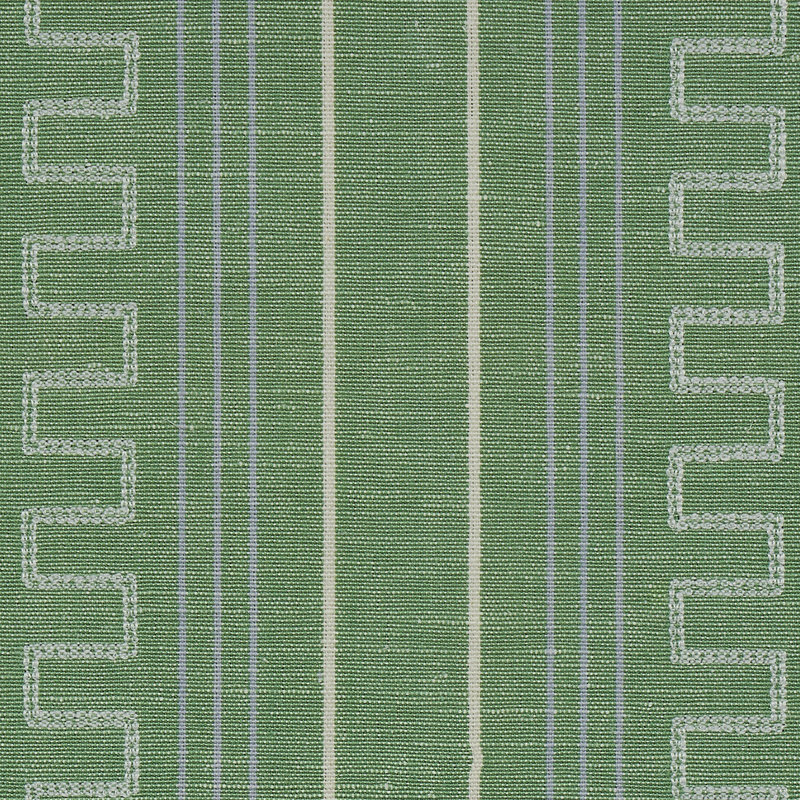 Tissu à rayures Mary Maceco de Mary Mary, Vert