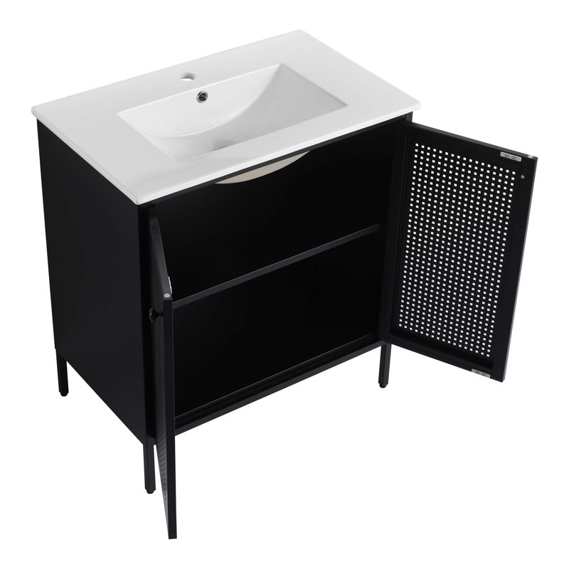 Base de meuble-lavabo simple 18,3 po seulement