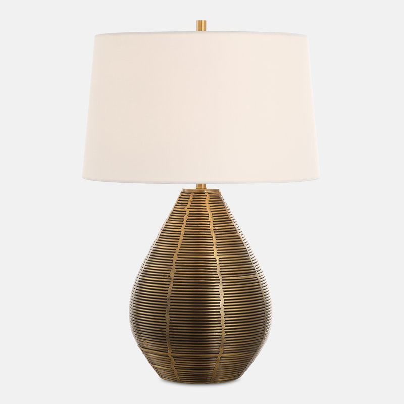 Lampe de table en laiton Melorie
