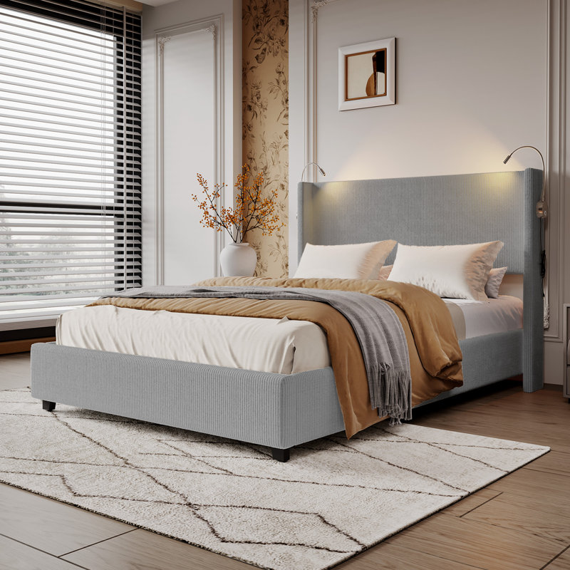 Bed, Grey