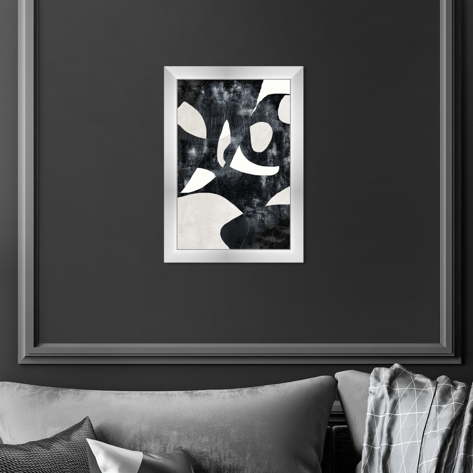 All of Me Print by Oliver Gal, 17" H x 12" W, Silver Frame