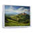 White Floater Framed