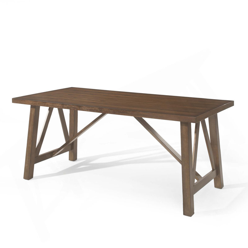 DINING TABLE, Antique Brown