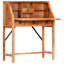 Briela Solid Wood Secretary Desk