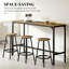 Table With Stools,Kitchen Table 4 Chairs,5-Piece Counter Height Bar Table And Chairs Set