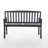  Farmhouse Wood Bench with , Durable Acacia Wood Patio Seating for Garden or Backyard, Comfortable Two-Seater Outdoor Bench for Rustic Charm and Style, -996487316