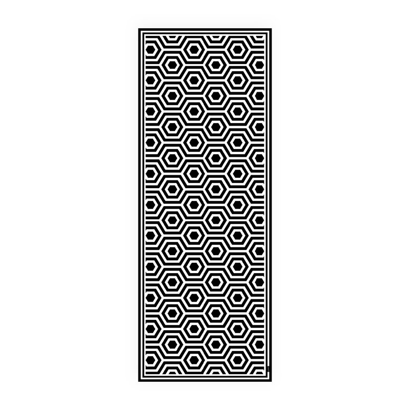 Harlem Geometric Kitchen Mat, Runner 65 x 266cm