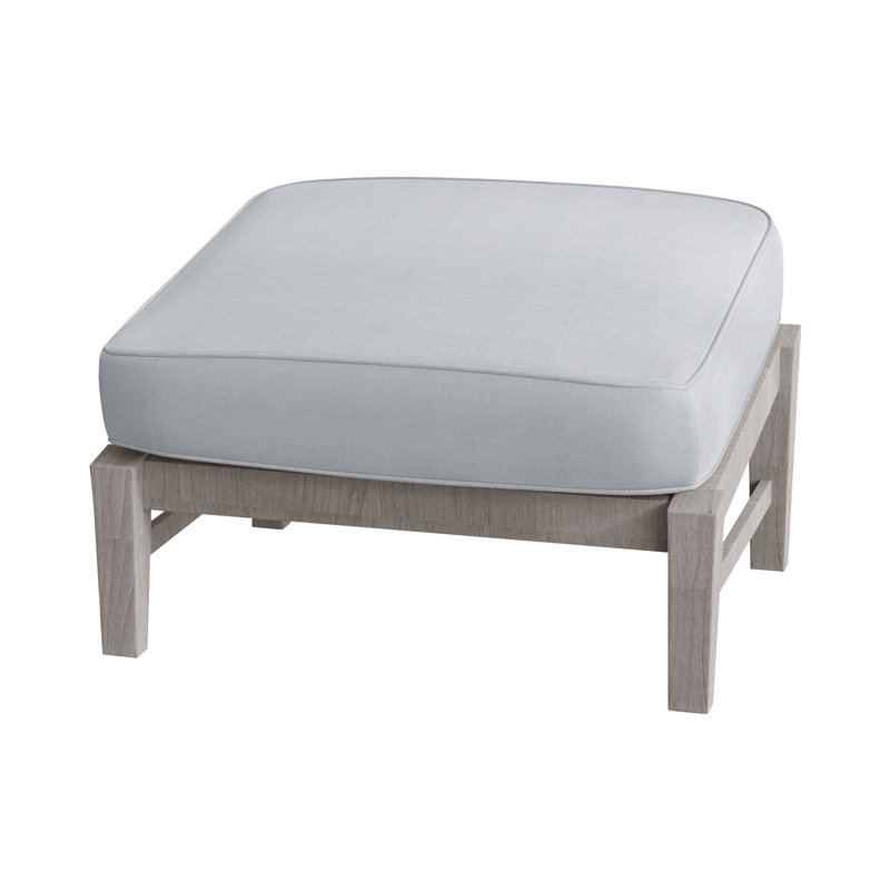 Repose-pieds Croquet, Welt, Teck huître, Lin chambray