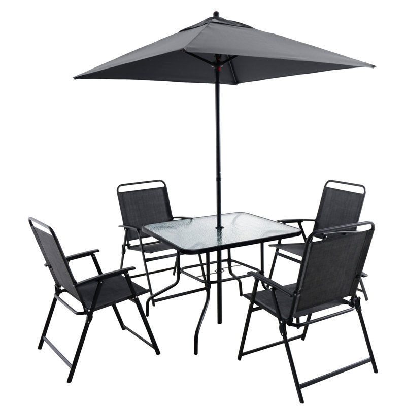 Ensemble repas d'extérieur pour 4 personnes