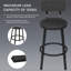 Annik Counter Stool with Metal Frame-108809395