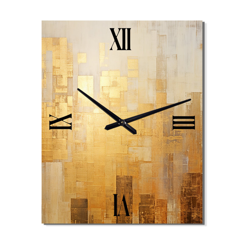 Cadeidra - Horloge murale surdimensionnée gratte-ciel, Très grand