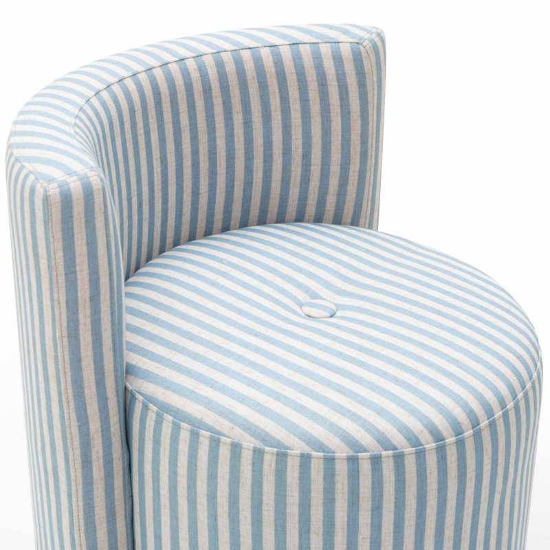 Chaise de bureau Alyssa, Bleu