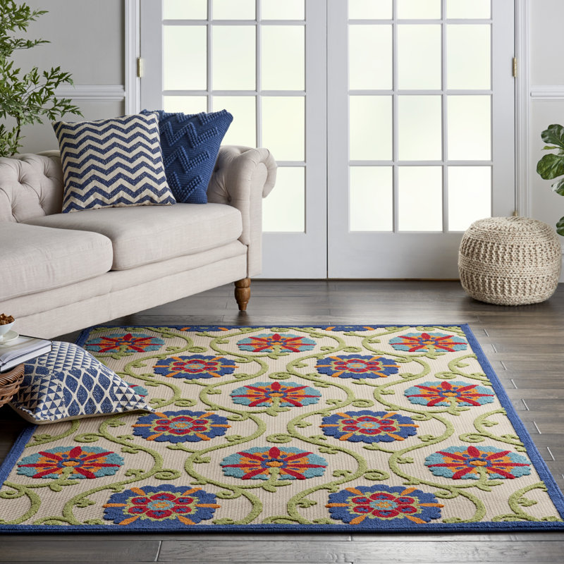 DH-ALH19 Damask Indoor Rug, Rectangle 9'6" x 13'