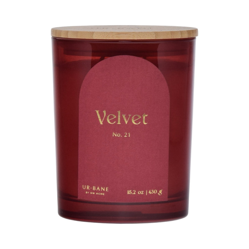 Bougie en velours