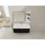 Ensemble de meuble-lavabo mural 48 po avec lavabo et support de rangement, ensemble de lavabo à rebords épais en résine