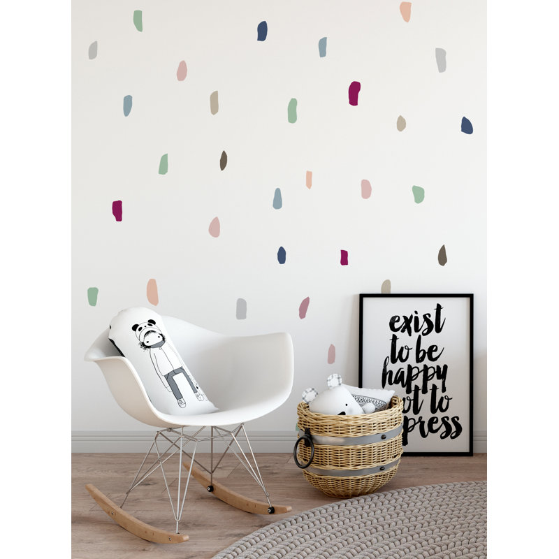 Autocollants en vinyle Confetti, Multi