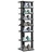 7 Pair Stackable Shoe Rack-1683768587