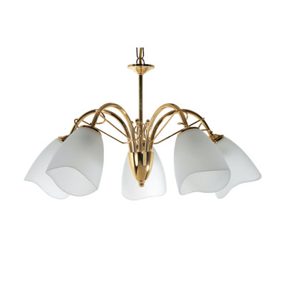 Alaina 5 - Light Shaded Chandelier