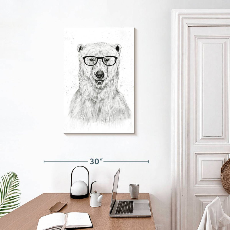 Brampt Geek Bear, 30" H x 20" W