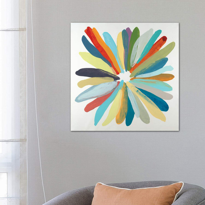 «Flow Free» - reproduction de photo, H 12 po x l 12 po x P 1,5 po, Toile tendue