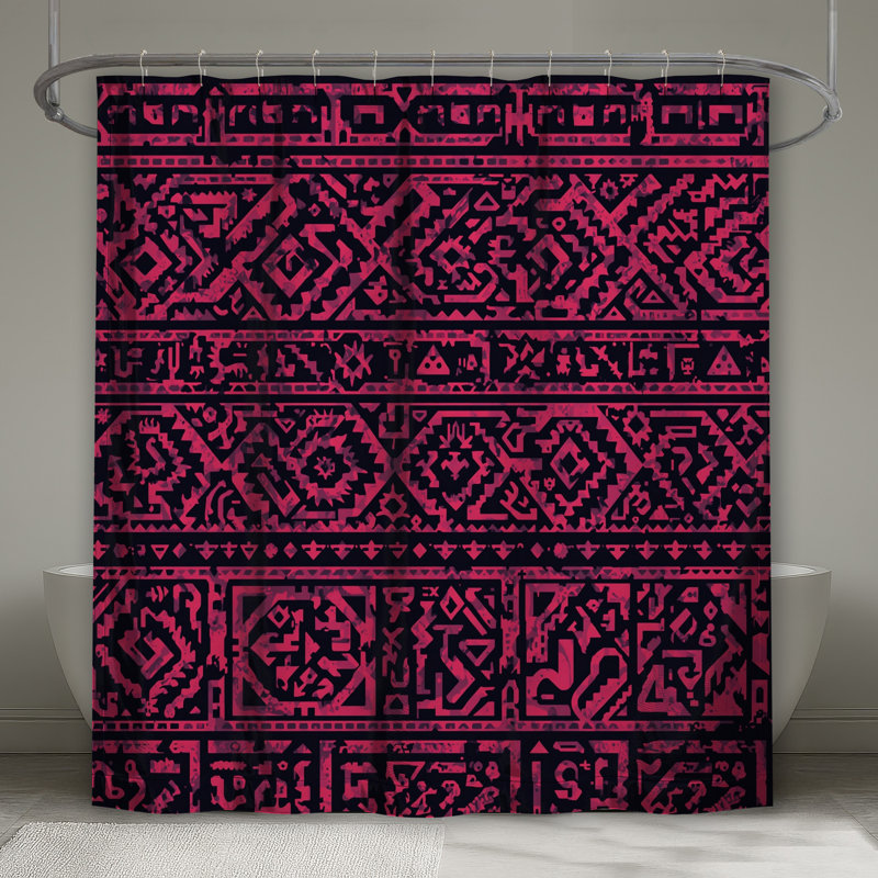 Rideaux de douche Tribal, L 70 po x H 84 po