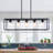 Tarcis 5 - Light Dimmable Kitchen Island Rectangle Chandelier