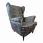 Heaney Velvet Wingback Chair