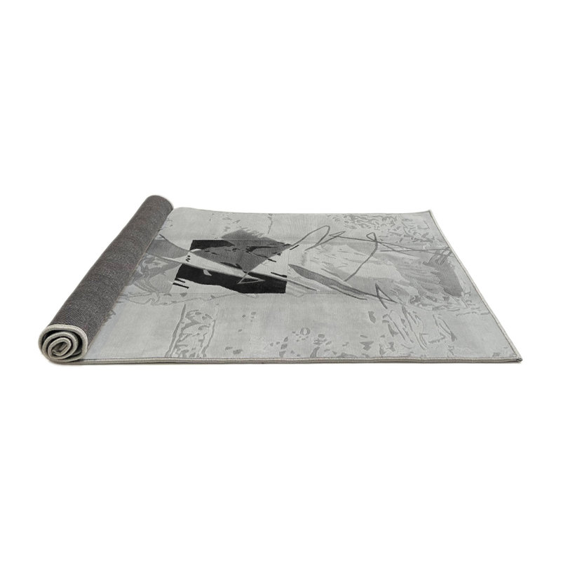 Breniah Wool Abstract Indoor Rug, Square 7'