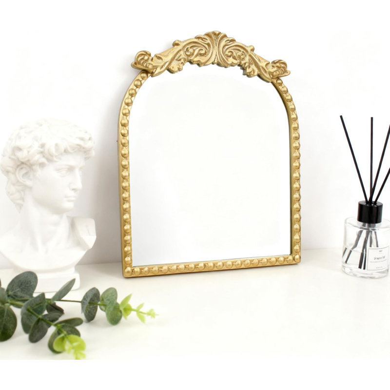 Miroir de maquillage rétro
