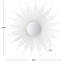 Miroir d'appoint Maite Sunburst