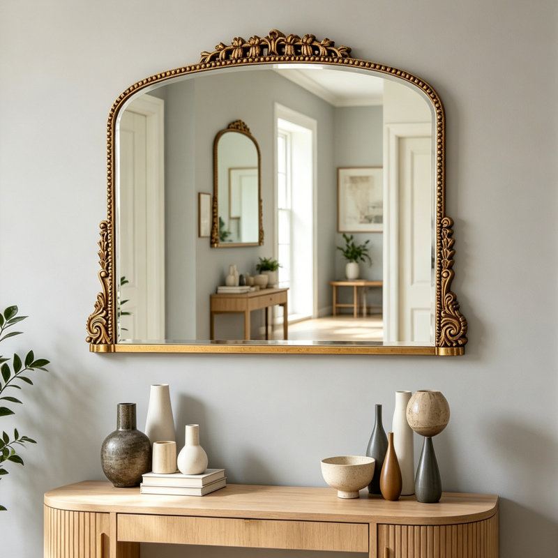 Miroir mural 35 po