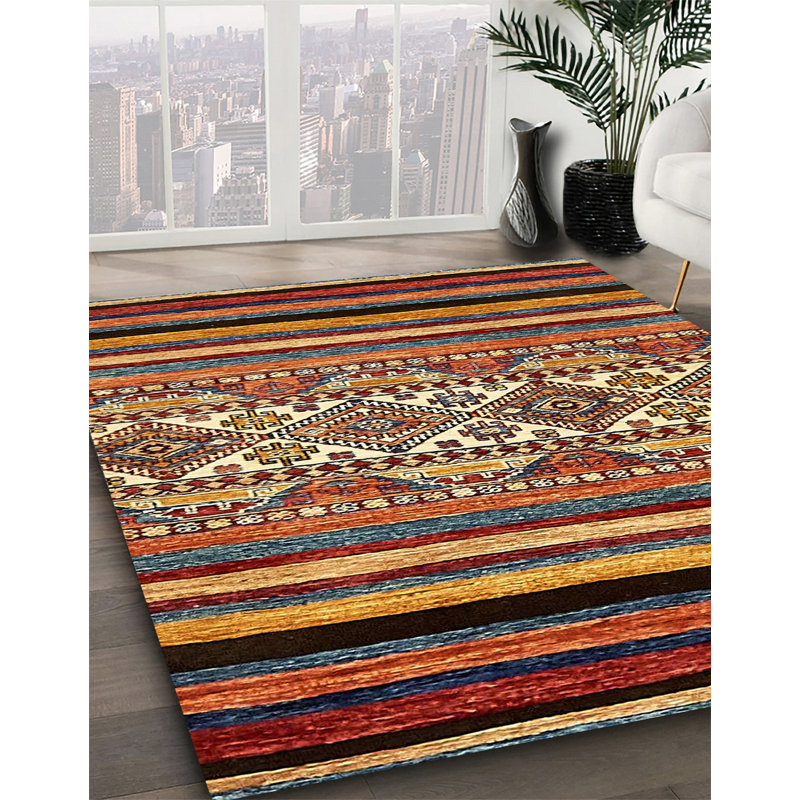 Abstract Indoor Rug, Rectangle 8' x 12'