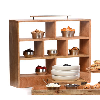 Étagère d'organisation de cuisine à 3 niveaux H 19,25 po x l 22 po x P 8 po Reepham