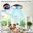 20" Black Ceiling Fan with Dimmable LED Light-2002732855