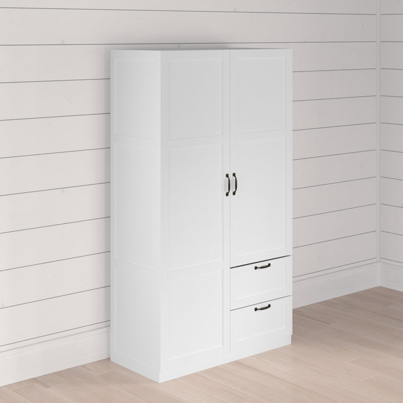 Lott Armoire, White