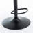 Swivel Upholstered Adjustable Height Bar Counter Stool with Tufted Back Set of 2