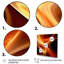 «Orange Abstract Warm Fractal Design VIII», reproduction sur toile-560426898-738214742
