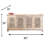 Jarrahne Four Door Wood Sideboard