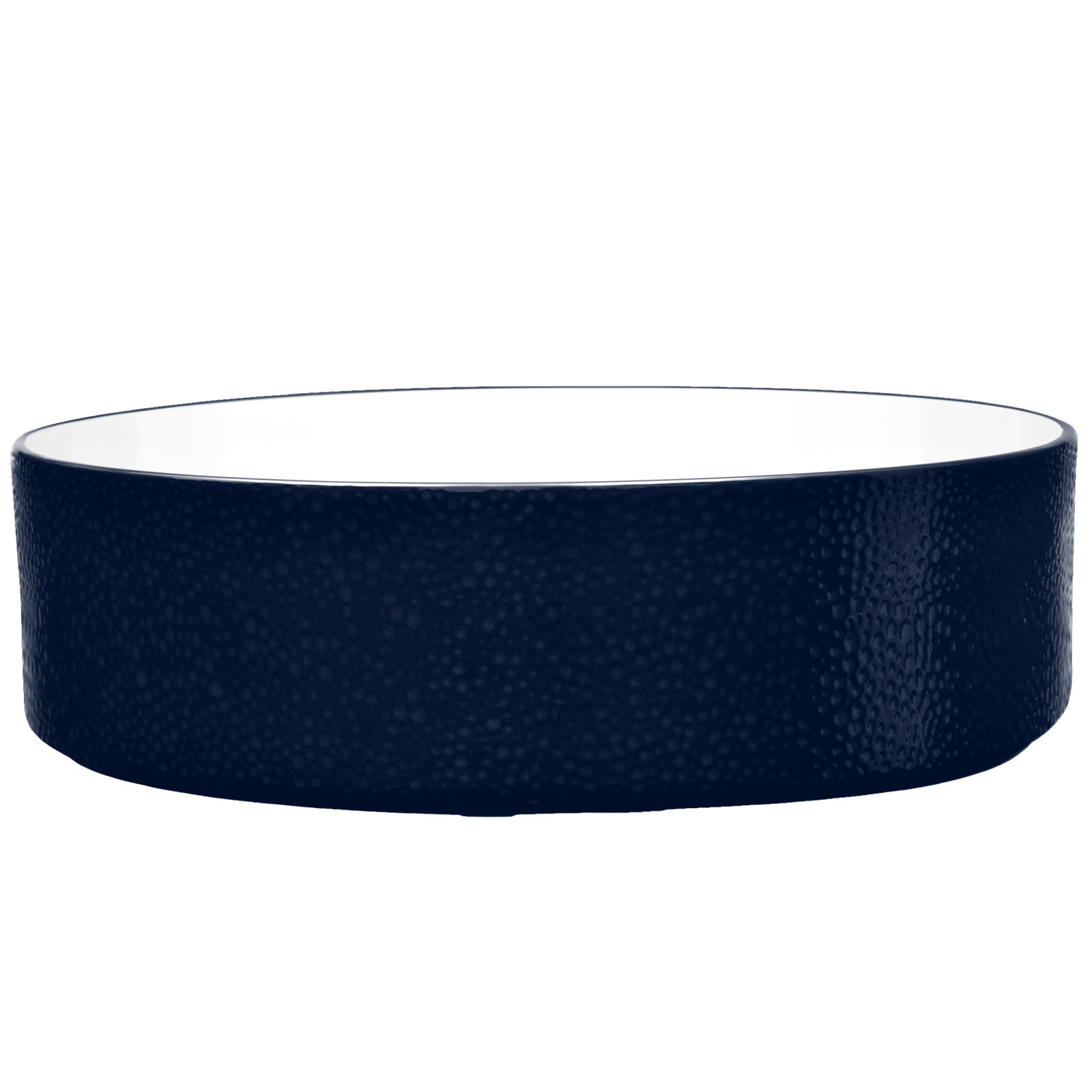 Noritake Colortex Stone Stax Serving Bowl 10", 67 Oz., Navy