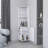 Kingston Corner Bar Cabinet with Wine Bottle Storage, Stemware Rack, Display Shelves, and Multi-Functional Home Bar-376354186