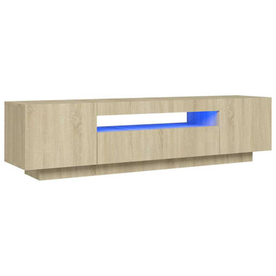 Laborde TV Cabinet with LED Lights
