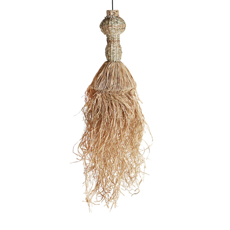 Abdurrhman 1 - Light Natural Unique/Statement Pendant